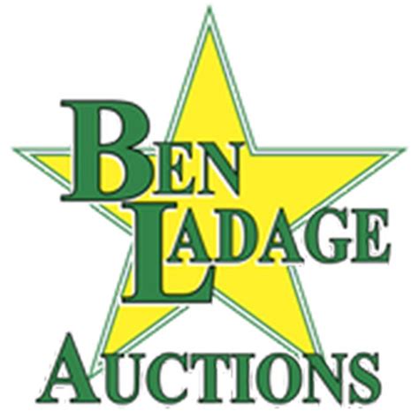 Please review pictures and (if available) attend the viewing. . Ben ladage auction
